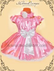 Платье "Атлас" розовое Арт.341