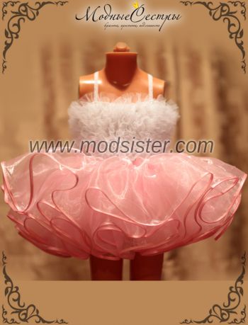 Платье "Розовое облако" Арт.395
