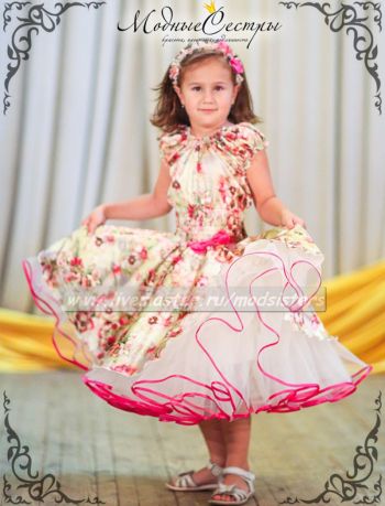 Детское платье Цветок
