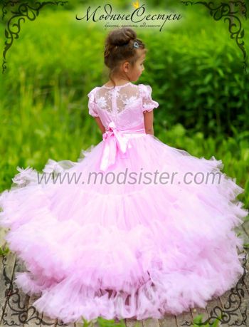 Детское платье "Фламинго" Арт.447