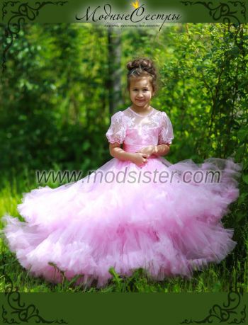 Детское платье "Фламинго" Арт.447