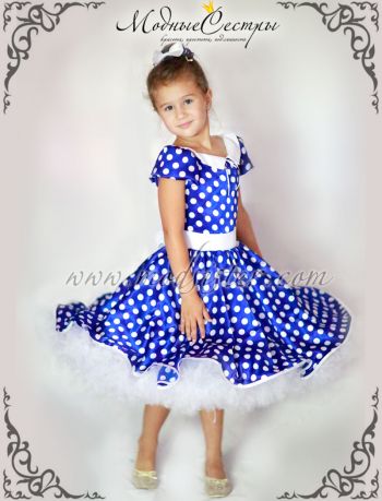 Детское платье "Стиляги" Арт.449