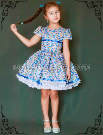 Детское платье "Красочный сезон"