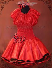 Платье "Красный атлас" Арт.383