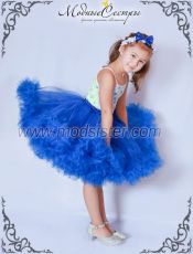 Детская юбка (синяя) Арт.434