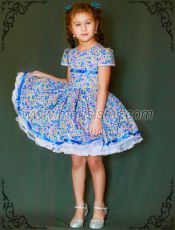 Детское платье "Красочный сезон"